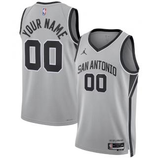 Custom, San Antonio Spurs Silver - Statement Edition